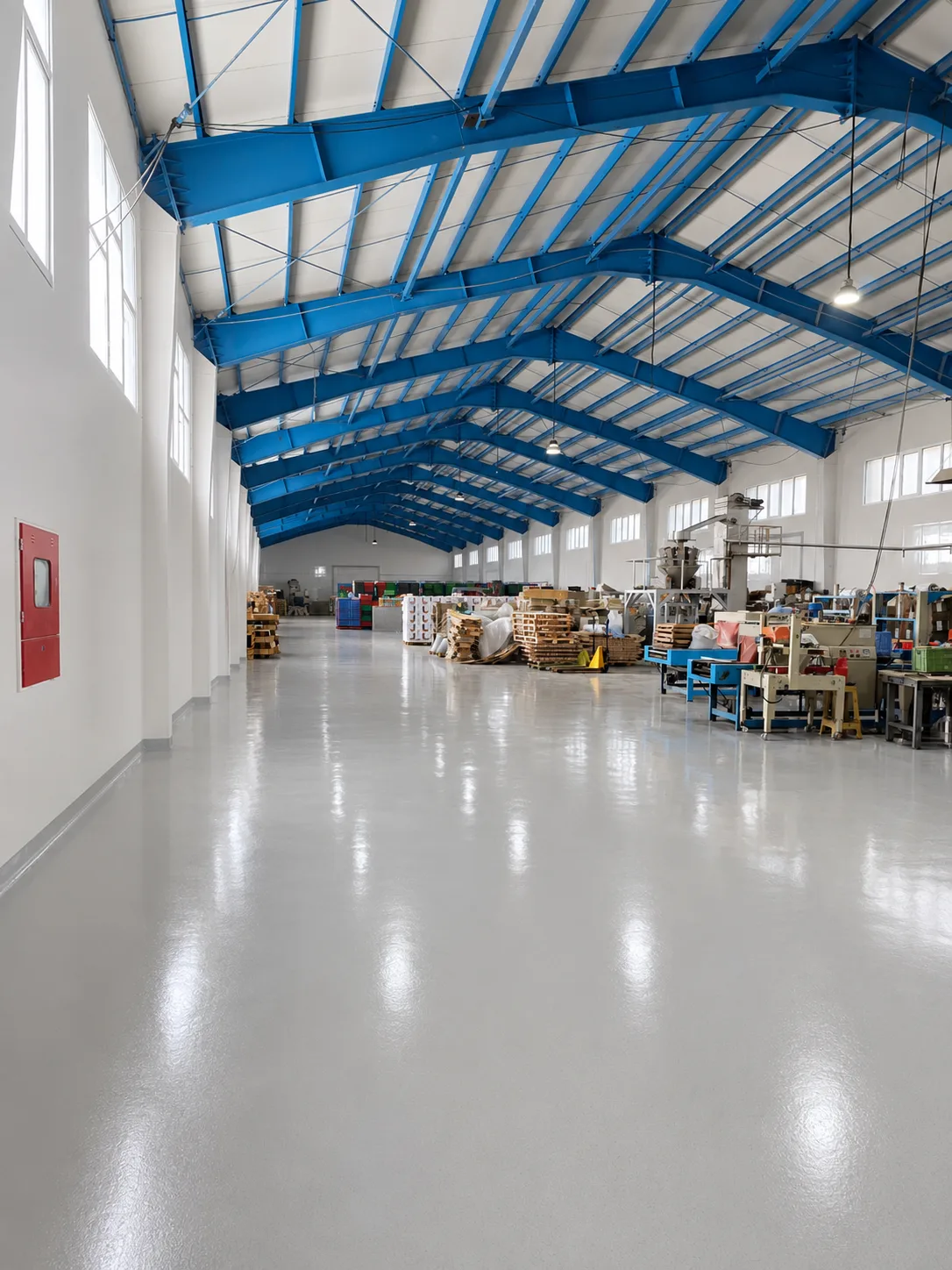 Production and packing hall at the Malekan facility